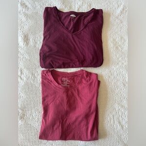 Maternity Shirt Bundle size L/XL Cotton